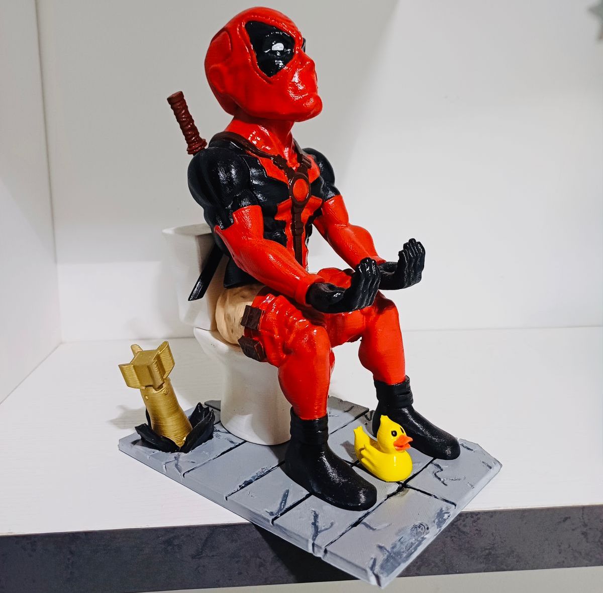 Soporte de control Deadpool Toiled